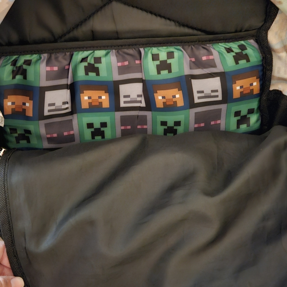 Minecraft 18" Backpack With A Large Inside & Outs… - image 5